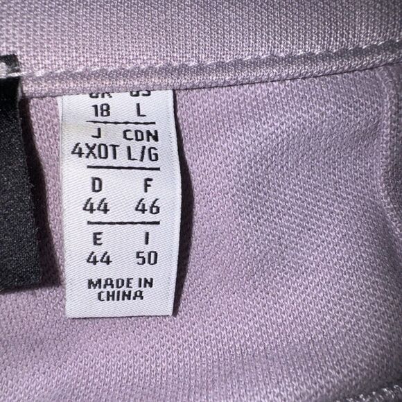 Adidas Trousers women's CATHARI Pants Large Lavender Casual Fashion Comfy. - Picture 5 of 9